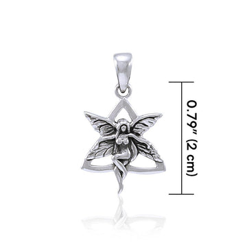 Trinity Fairy Silver Pendant TPD4312 - Jewelry